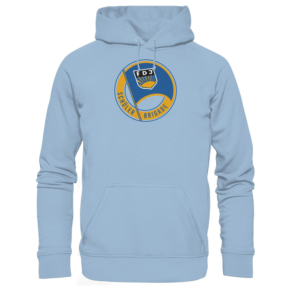 DDR Ostalgie Kapuze / Hoodie Unisex • FDJ SCHÜLERBRIGADE