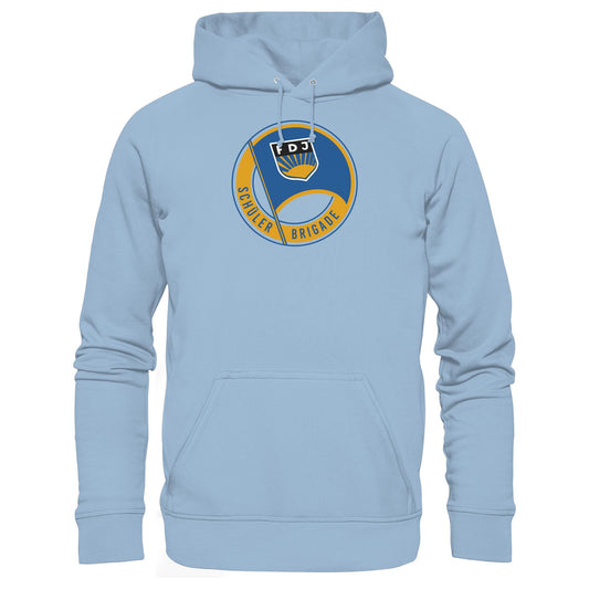 DDR Ostalgie Kapuze / Hoodie Unisex • FDJ SCHÜLERBRIGADE