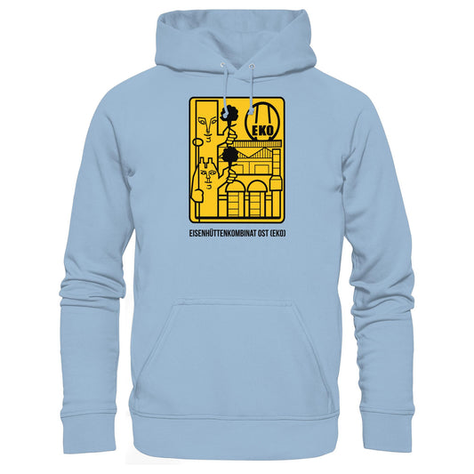 DDR Ostalgie Kapuze / Hoodie Unisex • EISENHÜTTENKOMBINAT OST (EKO)