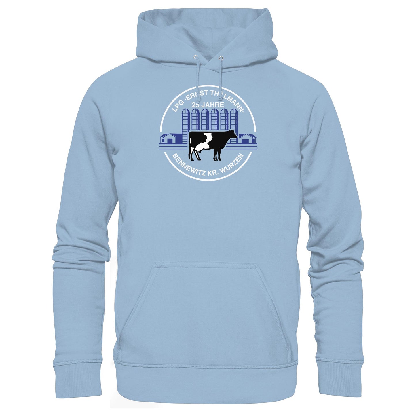 DDR Ostalgie Kapuze / Hoodie Unisex • LPG ERNST THÄLMANN BENNEWITZ - WURZEN