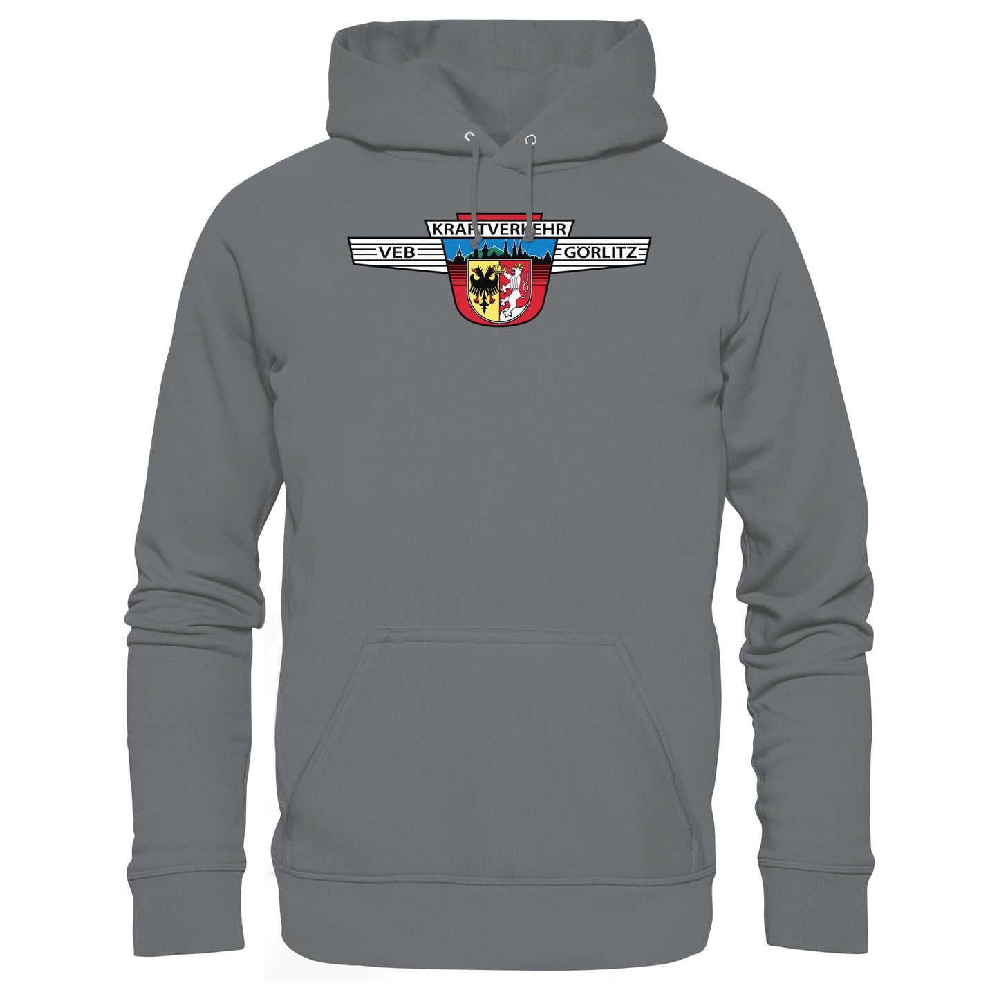 DDR Ostalgie Kapuze / Hoodie Unisex • VEB KRAFTVERKEHR GÖRLITZ