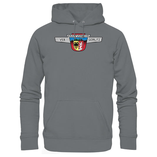 DDR Ostalgie Kapuze / Hoodie Unisex • VEB KRAFTVERKEHR GÖRLITZ