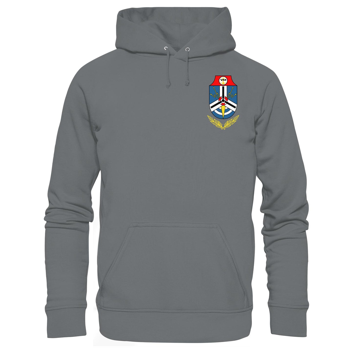 DDR Ostalgie Kapuze / Hoodie Unisex • NVA EMBLEM - MARINEGESCHWADER 18 - KURT BARTHEL