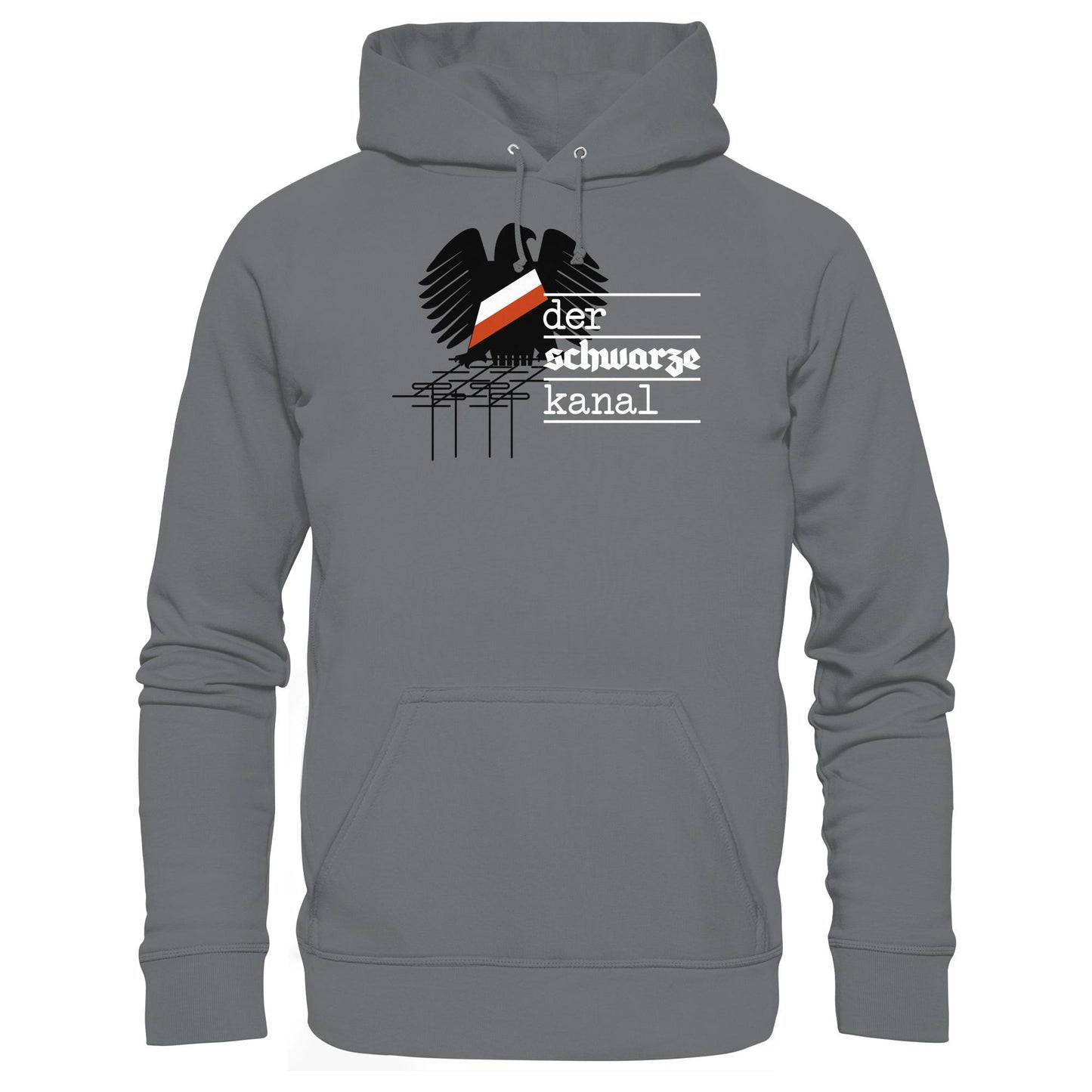 DDR Ostalgie Kapuze / Hoodie Unisex • DER SCHWARZE KANAL