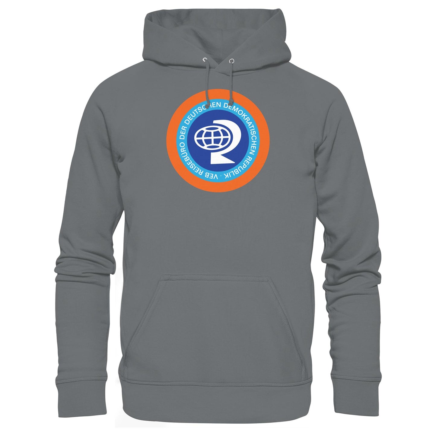 DDR Ostalgie Kapuze / Hoodie Unisex • VEB REISEBÜRO DER DDR