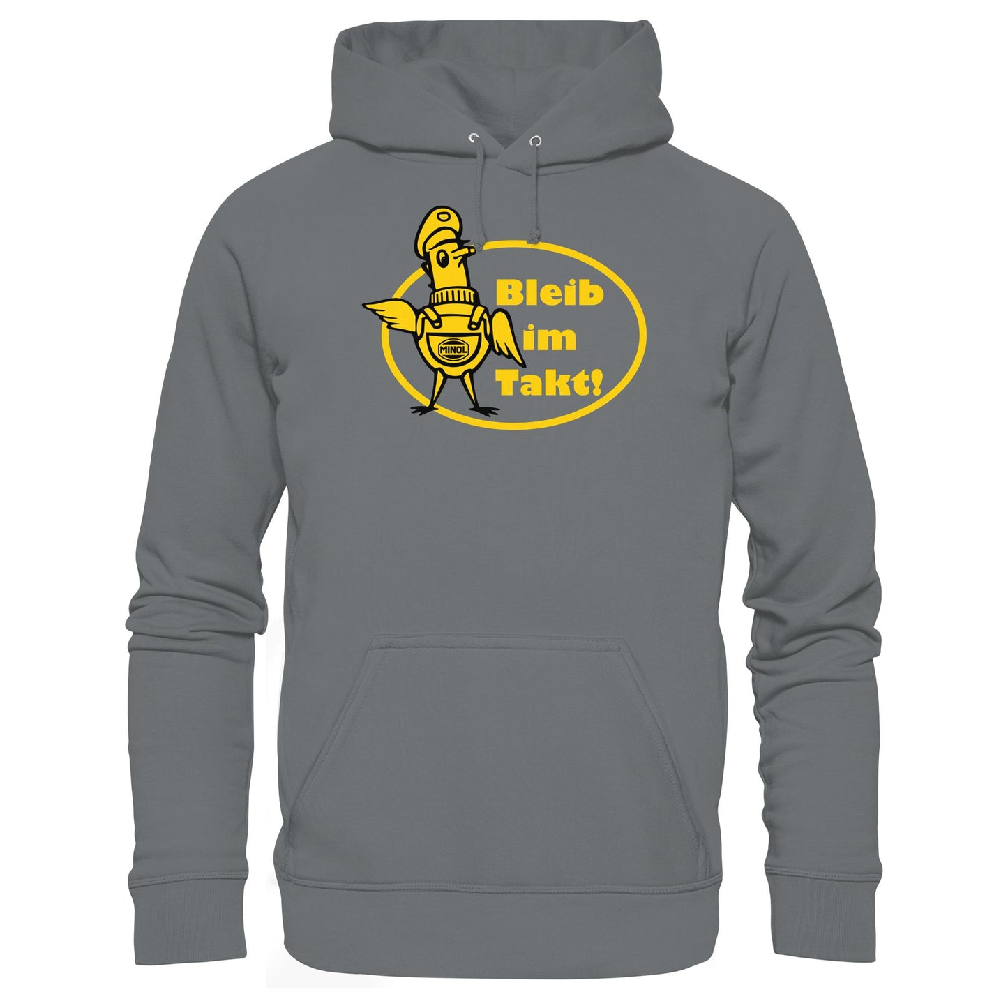 DDR Ostalgie Kapuze / Hoodie Unisex • MINOL - BLEIB IM TAKT