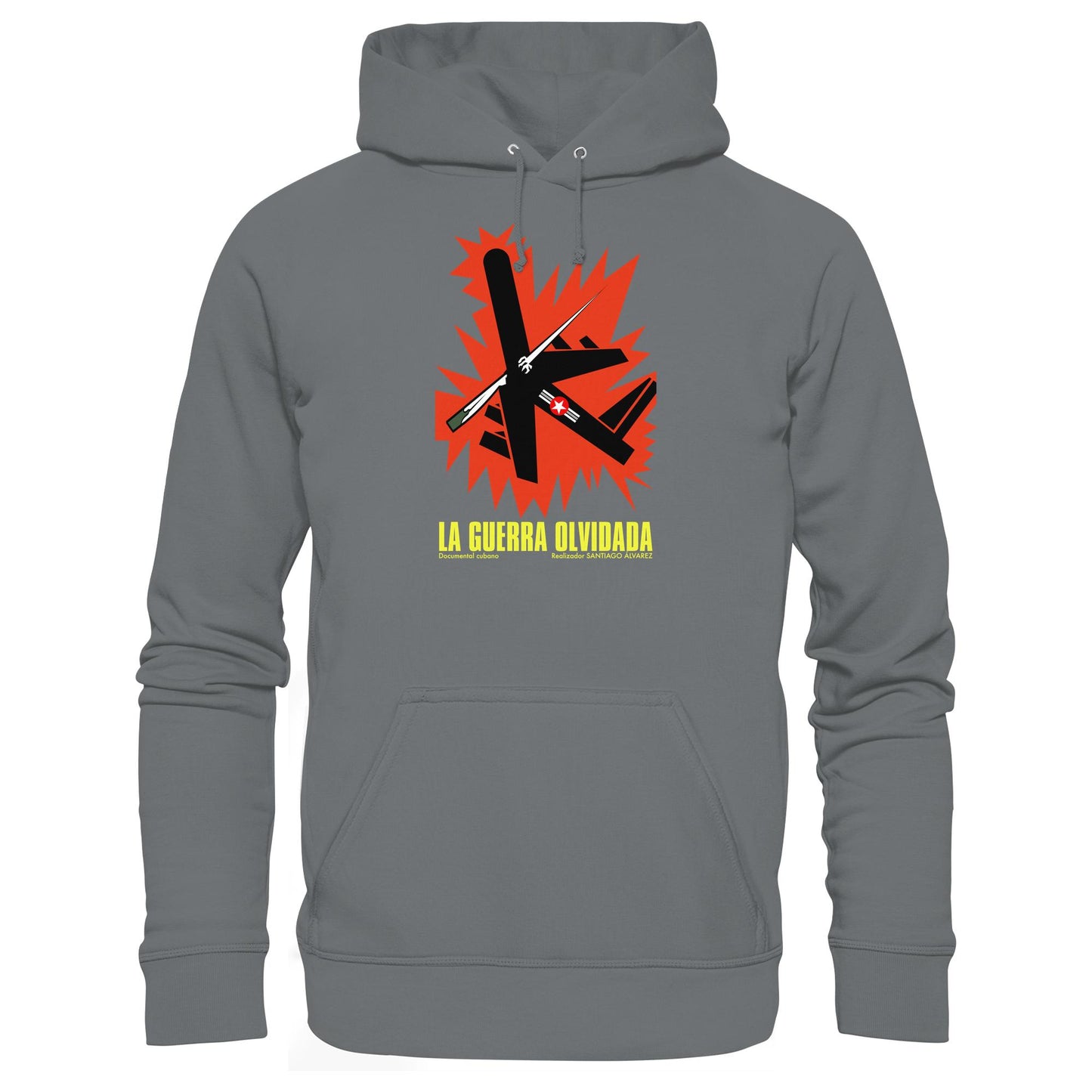 DDR Ostalgie Kapuze / Hoodie Unisex • KUBA - LA GUERRA OLVIDADA (ORIGINAL POSTER)