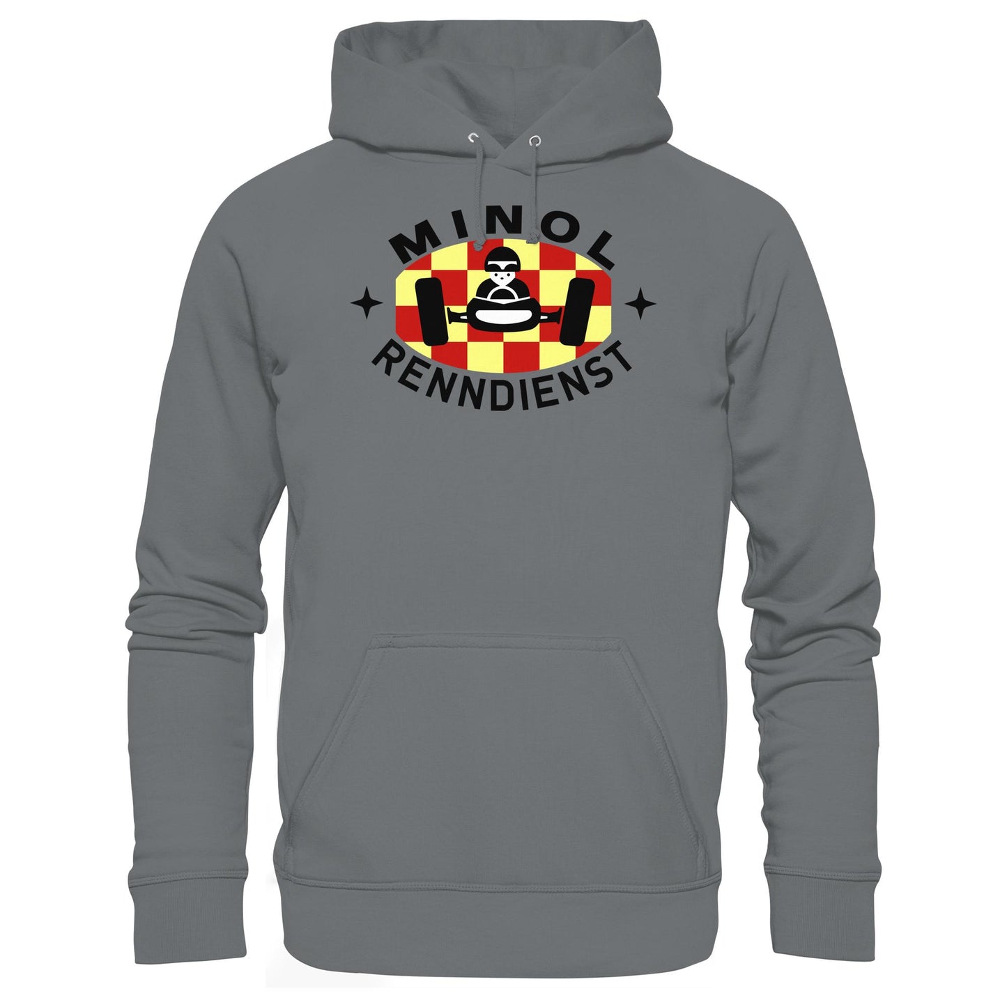 DDR Ostalgie Kapuze / Hoodie Unisex • MINOL RENNDIENST