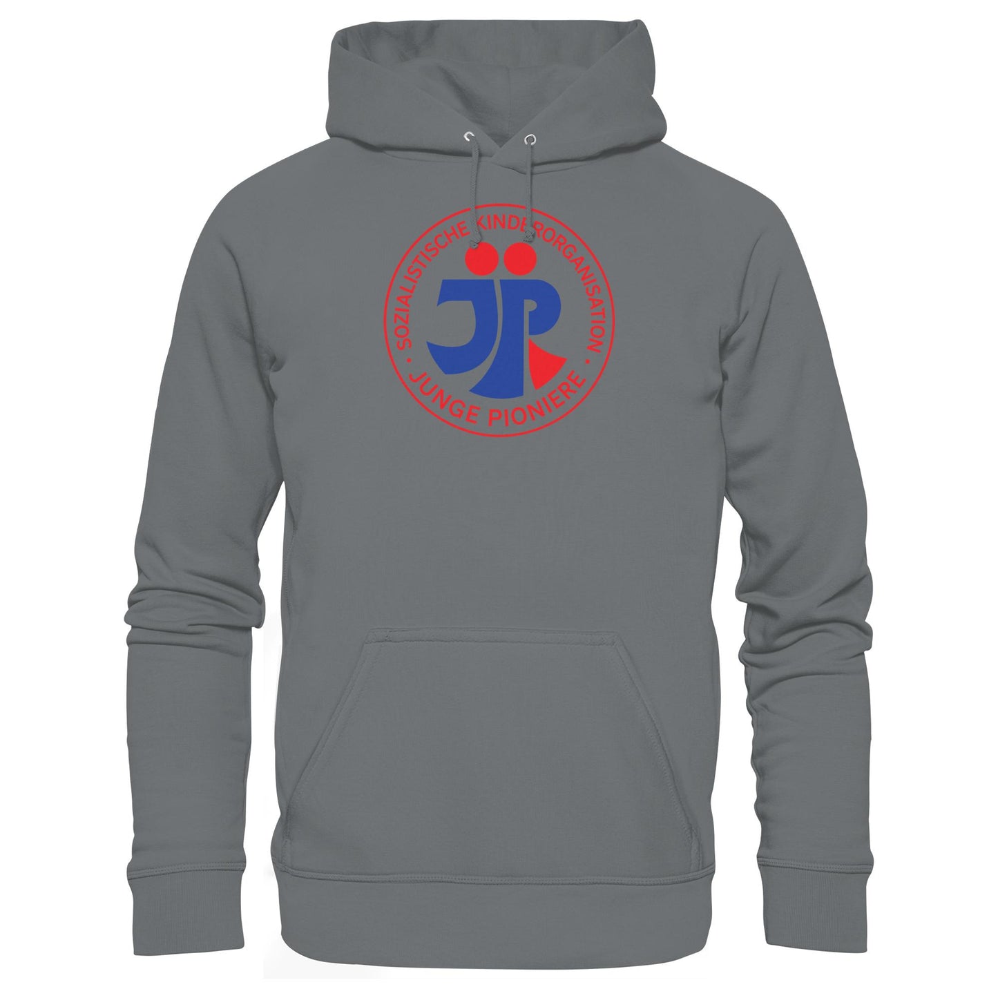 DDR Ostalgie Kapuze / Hoodie Unisex • JP - JUNGE PIONIERE (ORIGINAL NICKI-MOTIV)