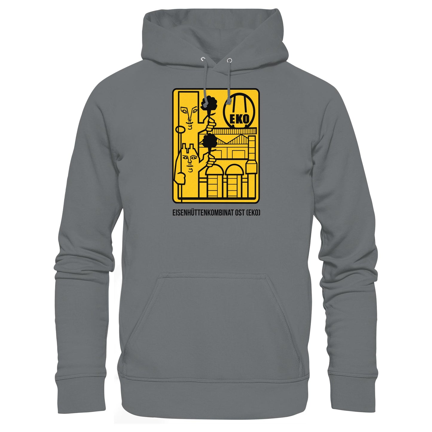 DDR Ostalgie Kapuze / Hoodie Unisex • EISENHÜTTENKOMBINAT OST (EKO)