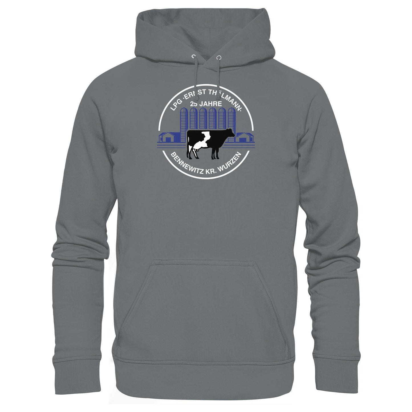 DDR Ostalgie Kapuze / Hoodie Unisex • LPG ERNST THÄLMANN BENNEWITZ - WURZEN