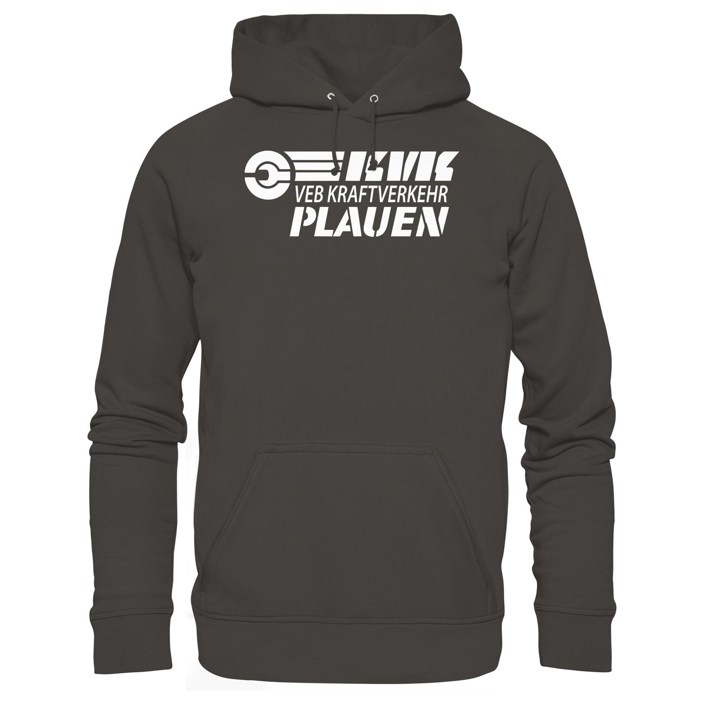DDR Ostalgie Kapuze / Hoodie Unisex • VEB KRAFTVERKEHR PLAUEN