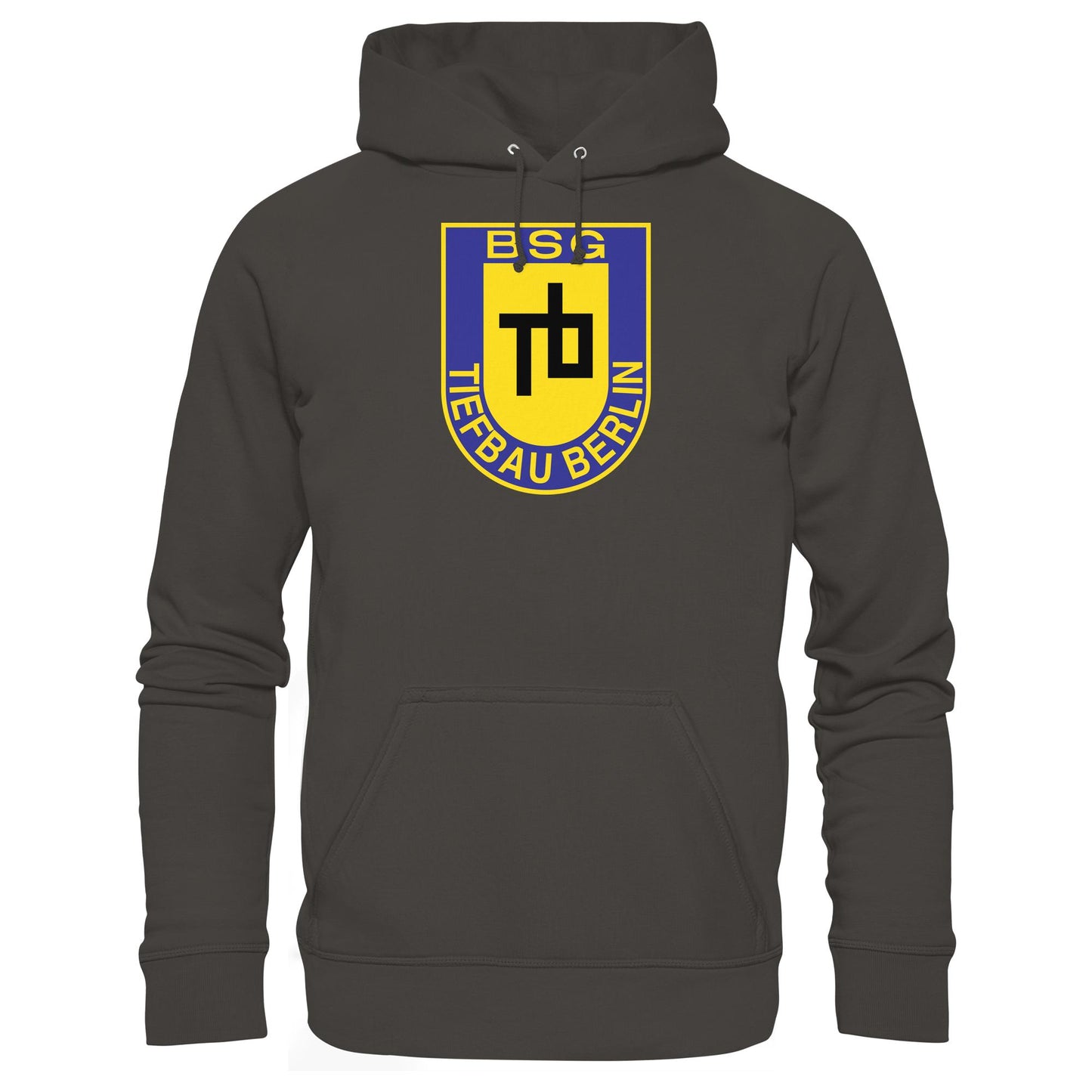 DDR Ostalgie Kapuze / Hoodie Unisex • BSG TB TIEFBAU BERLIN