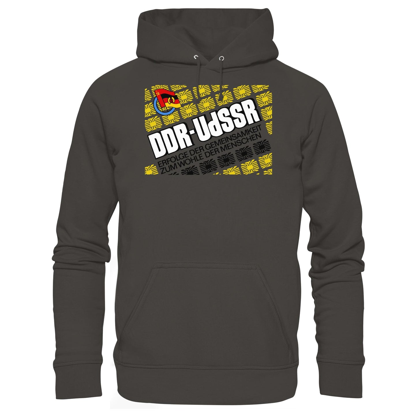 DDR Ostalgie Kapuze / Hoodie Unisex • DDR - UDSSR: ERFOLGE DER GEMEINSAMKEIT