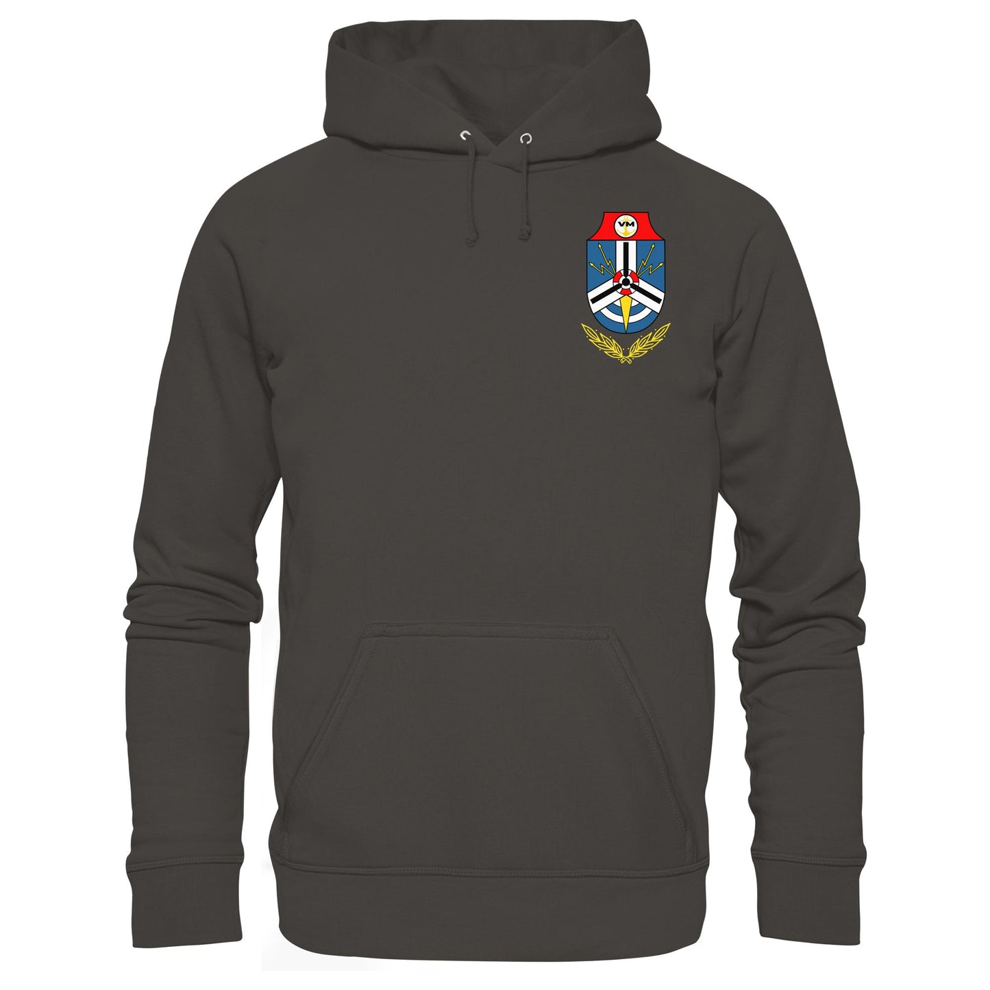 DDR Ostalgie Kapuze / Hoodie Unisex • NVA EMBLEM - MARINEGESCHWADER 18 - KURT BARTHEL