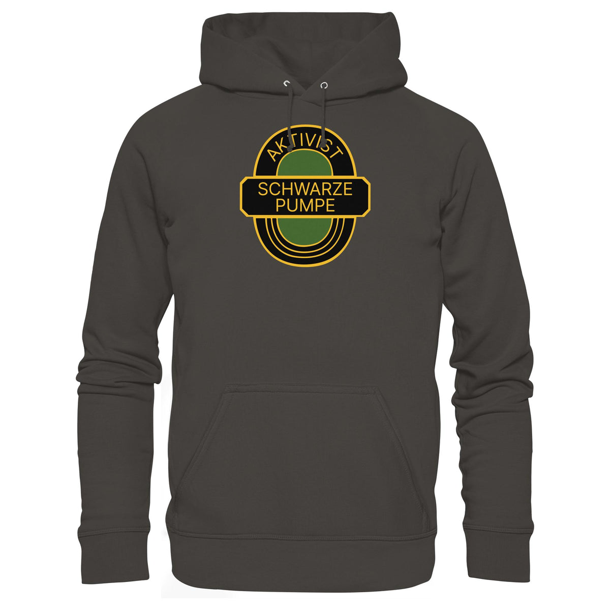 DDR Ostalgie Kapuze / Hoodie Unisex • AKTIVIST SCHWARZE PUMPE