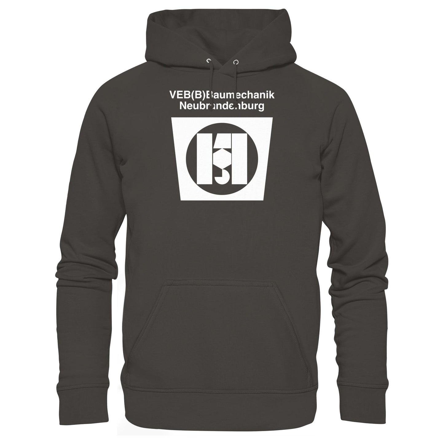 DDR Ostalgie Kapuze / Hoodie Unisex • VEB BAUMECHANIK NEUBRANDENBURG