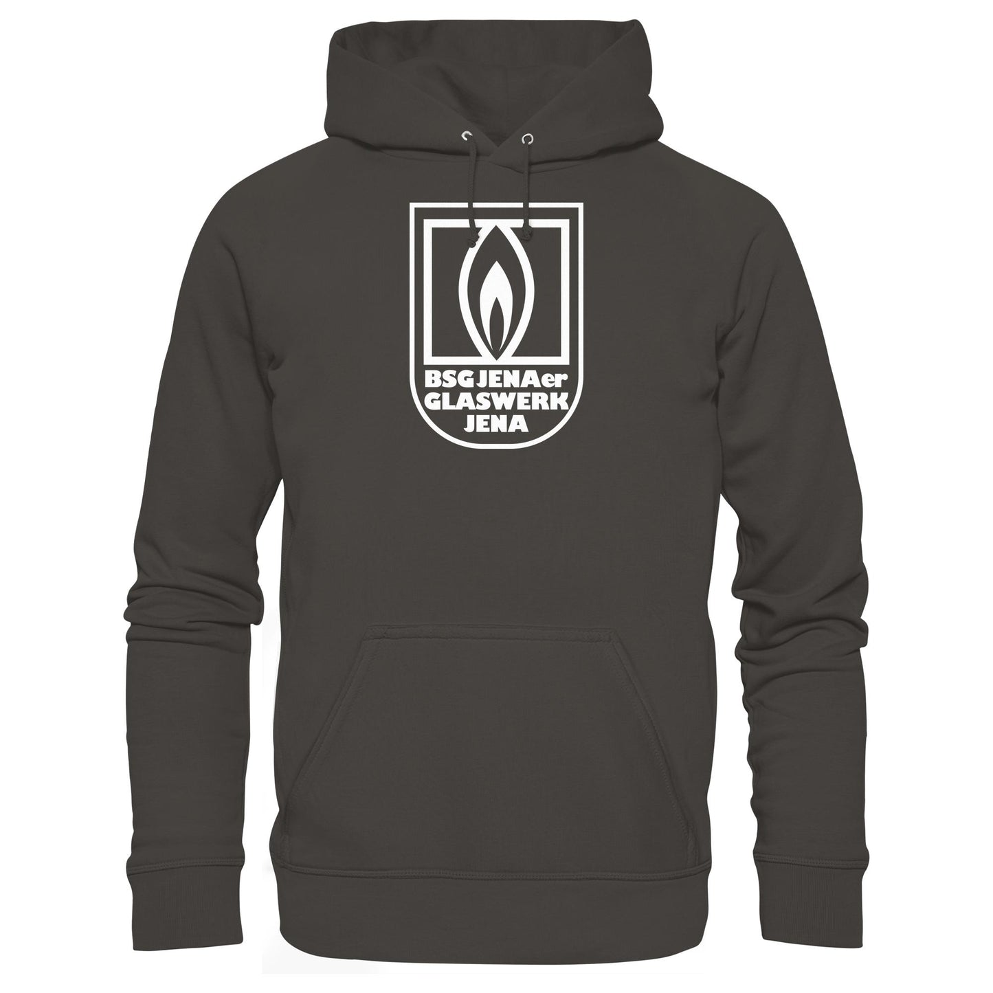 DDR Ostalgie Kapuze / Hoodie Unisex • BSG JENAER GLASWERK
