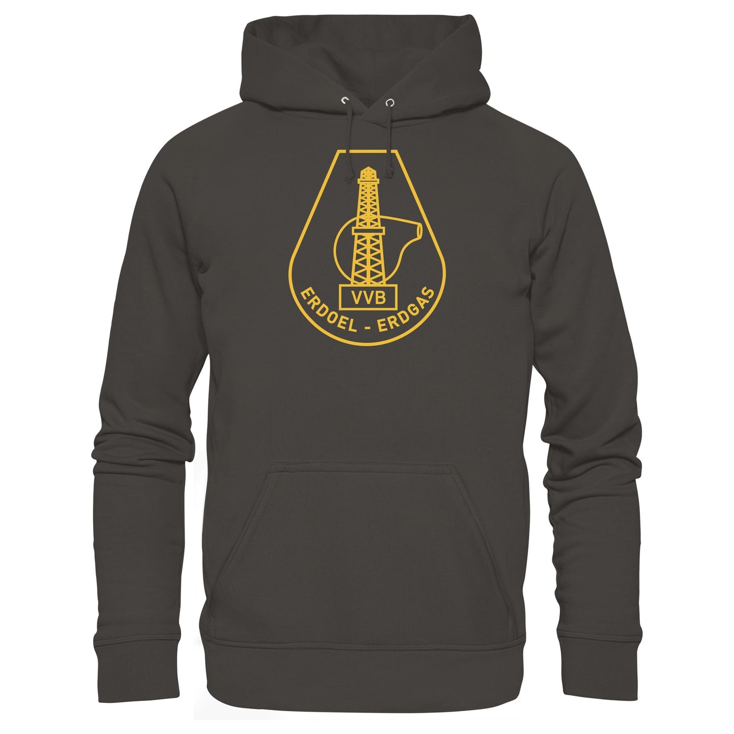 DDR Ostalgie Kapuze / Hoodie Unisex • VVB ERDOEL-ERDGAS