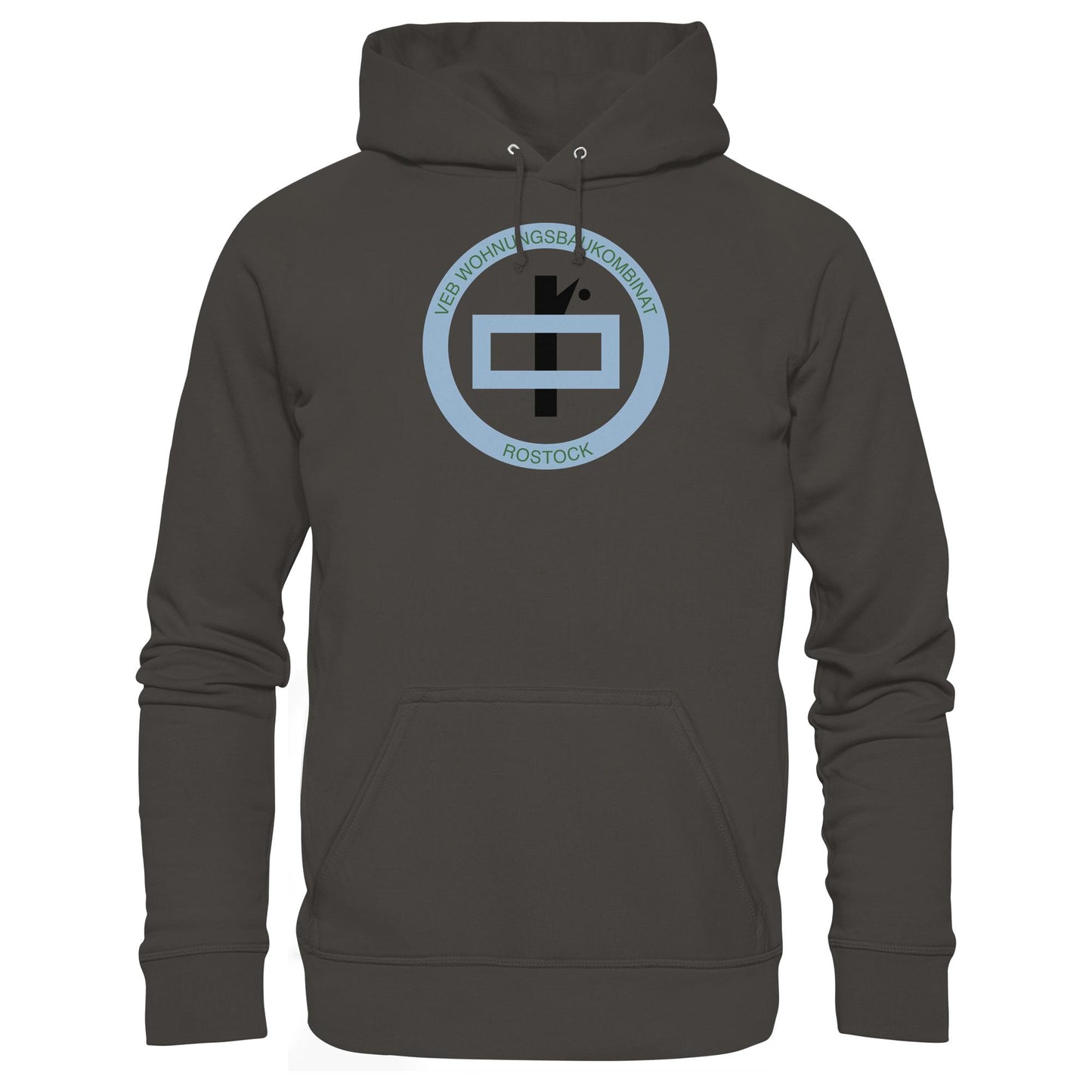 DDR Ostalgie Kapuze / Hoodie Unisex • VEB WOHNUNGSBAUKOMBINAT ROSTOCK