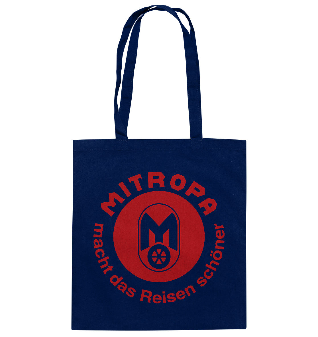 BAUMWOLLTASCHE • MITROPA MACHT DAS REISEN SCHÖNER - dunkel