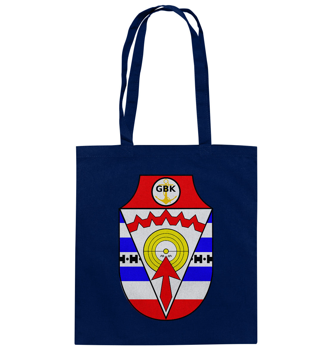 DDR Ostalgie Baumwolltasche • DDR GRENZBRIGADE KÜSTE BRUST BADGE