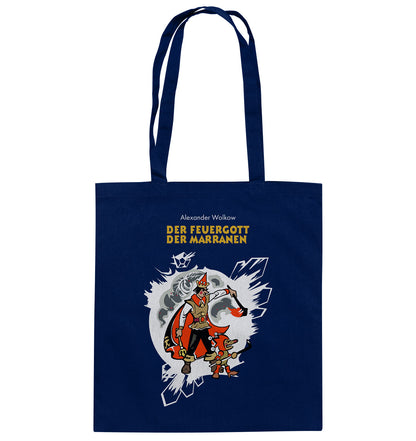 DDR Ostalgie Baumwolltasche • WOLKOW - DER FEUERGOTT DER MARRANEN