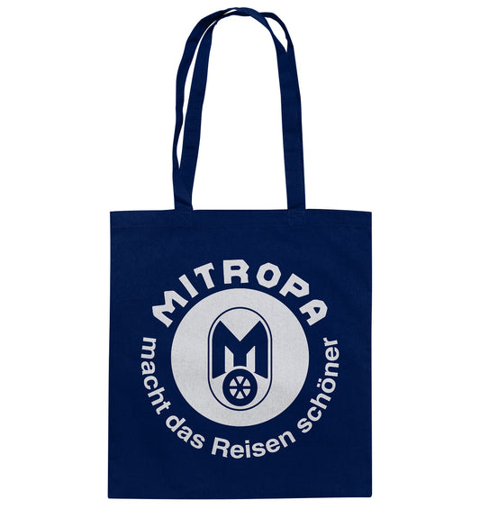 BAUMWOLLTASCHE • MITROPA MACHT DAS REISEN SCHÖNER - dunkel