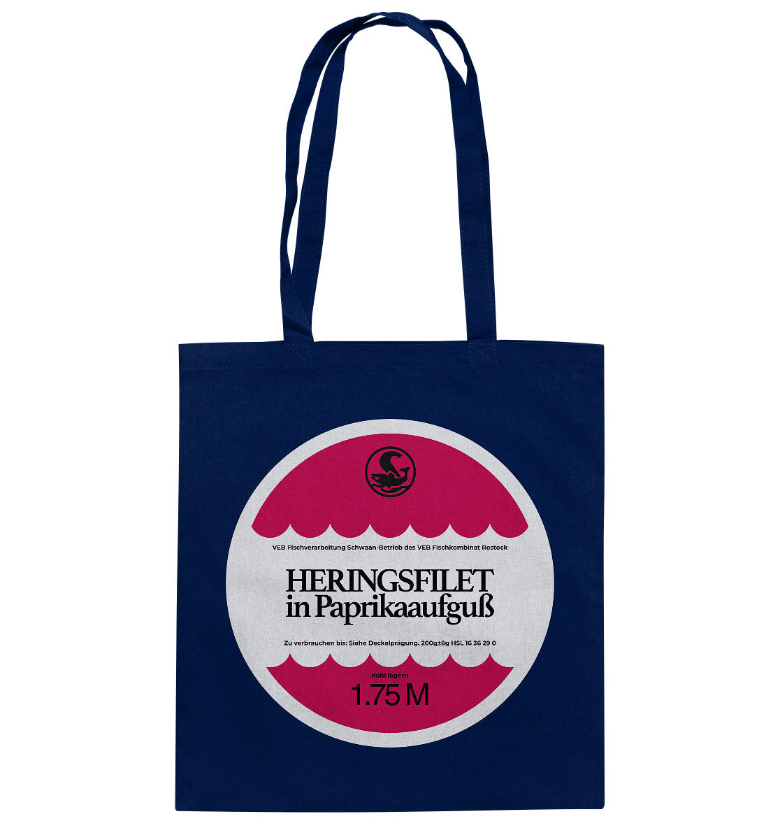 BAUMWOLLTASCHE • FISCHKOMBINAT ROSTOCK - HERINGSFILET