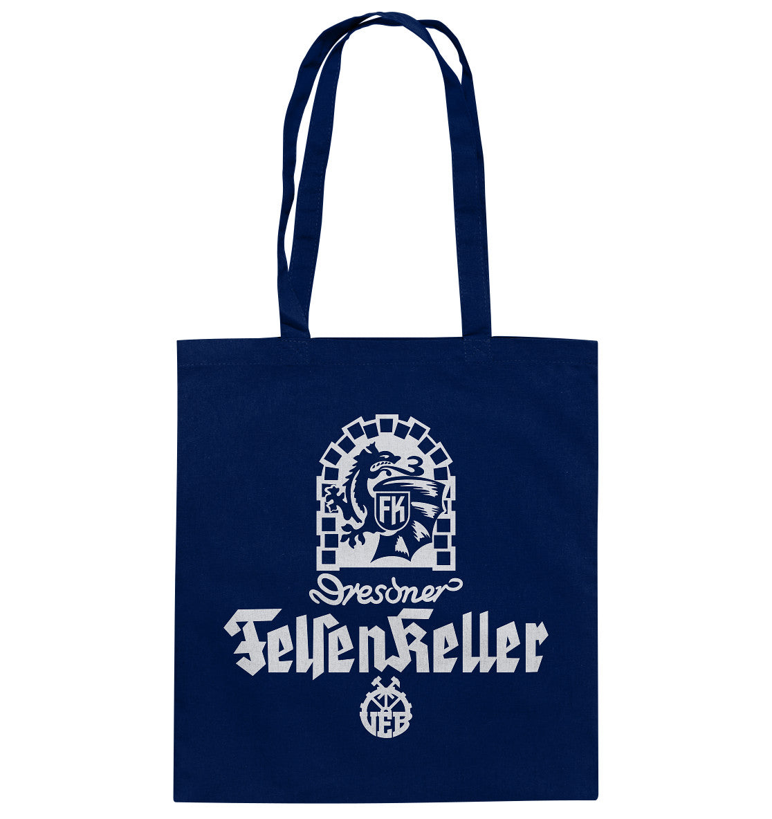 DDR Ostalgie Baumwolltasche • VEB DRESDNER FELSENKELLER
