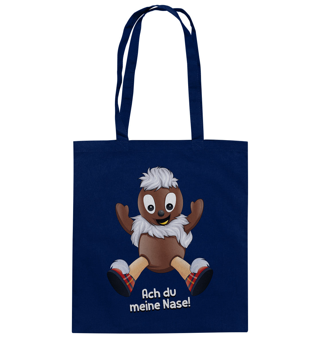 DDR Ostalgie Baumwolltasche • UNSER SANDMÄNNCHEN - PITTIPLATSCH - ACH DU MEINE NASE!