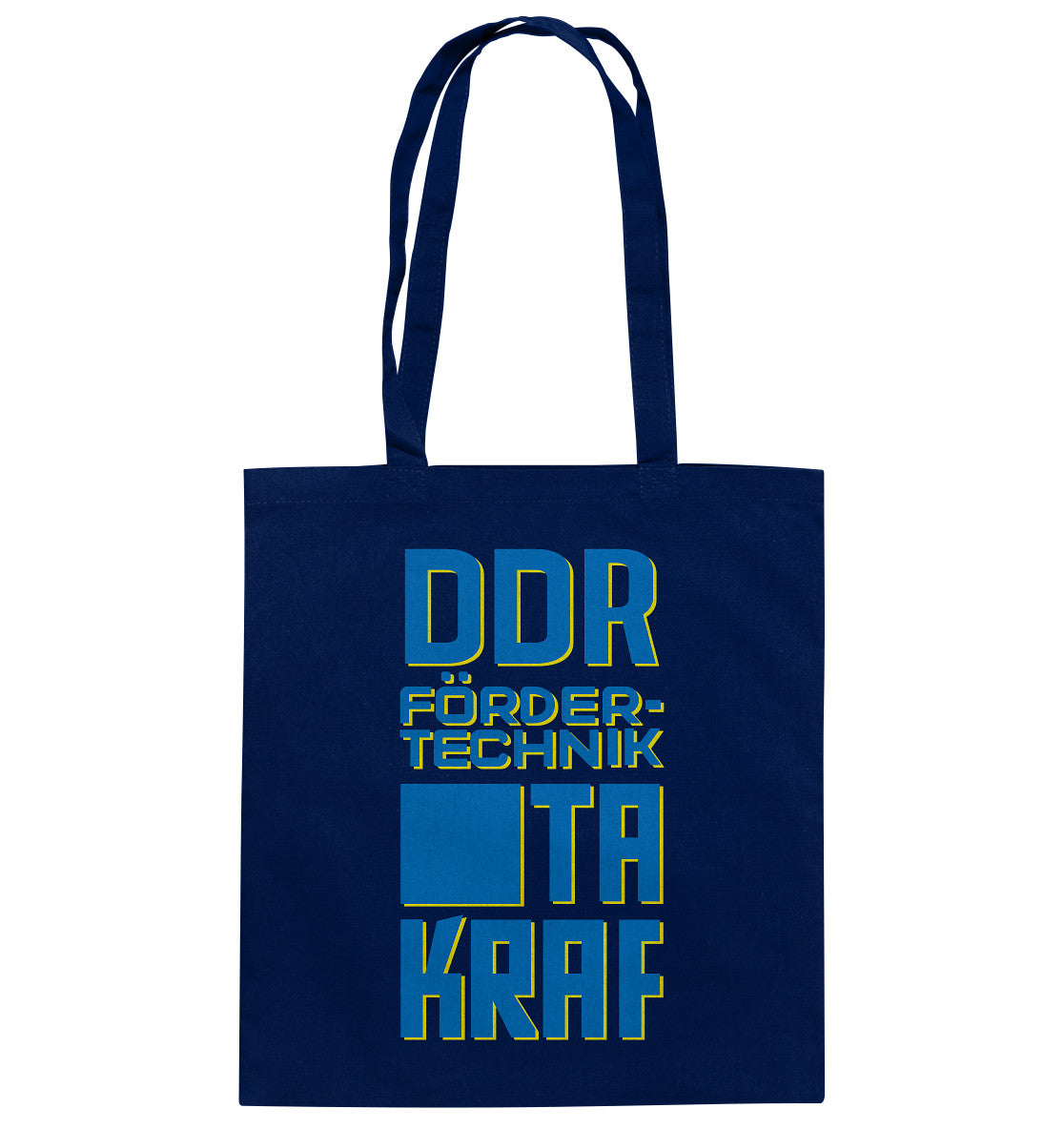 DDR Ostalgie Baumwolltasche • DDR FÖRDERTECHNIK TAKRAF