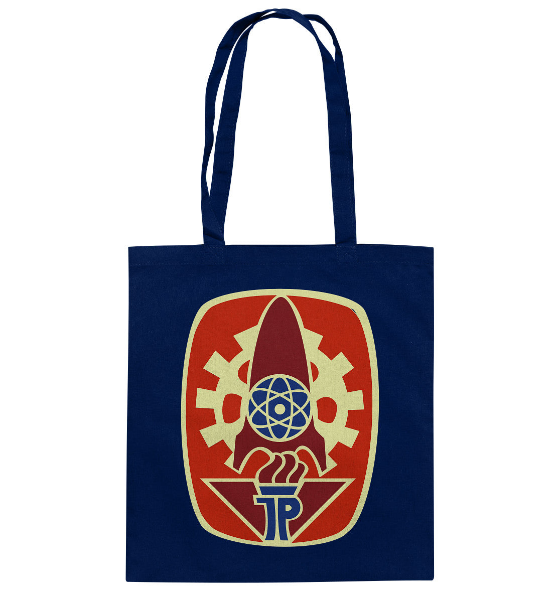 DDR Ostalgie Baumwolltasche • PIONIERABZEICHEN JUNGE TECHNIKER