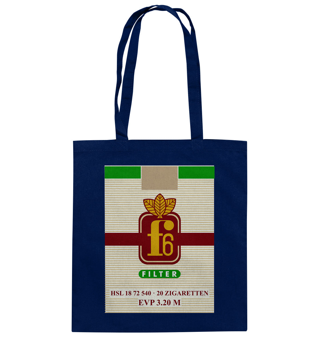 DDR Ostalgie Baumwolltasche • F6 FILTER ZIGARETTEN