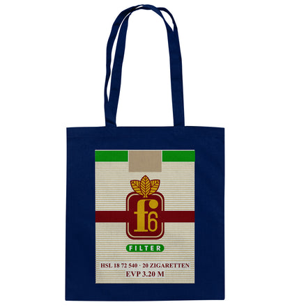 DDR Ostalgie Baumwolltasche • F6 FILTER ZIGARETTEN