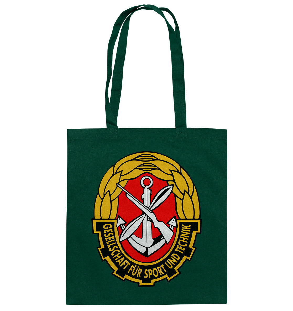 DDR Ostalgie Baumwolltasche •  GESELLSCHAFT FÜR SPORT UND TECHNIK