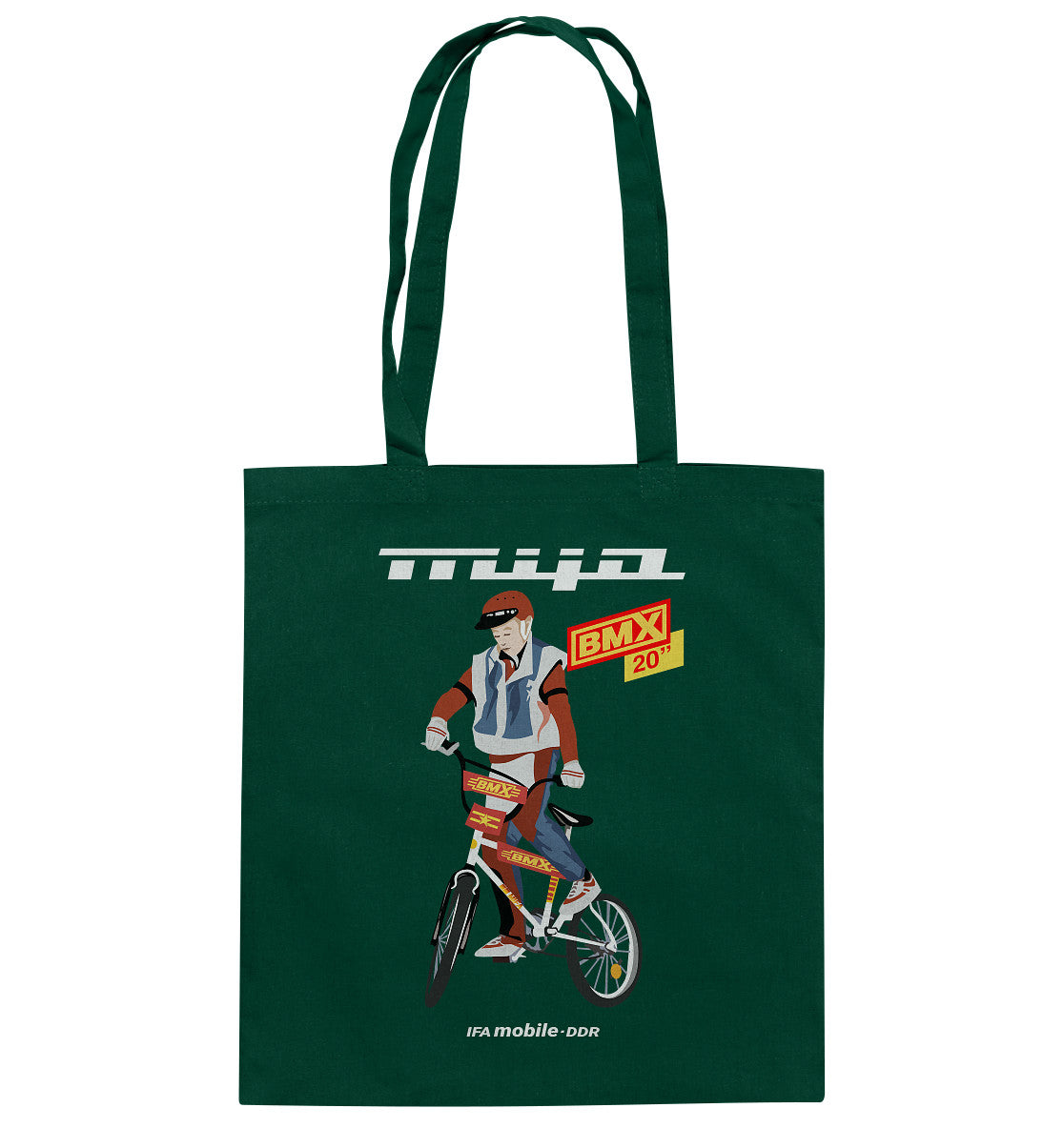 DDR Ostalgie Baumwolltasche • MIFA BMX - ORIGINAL WERBUNG