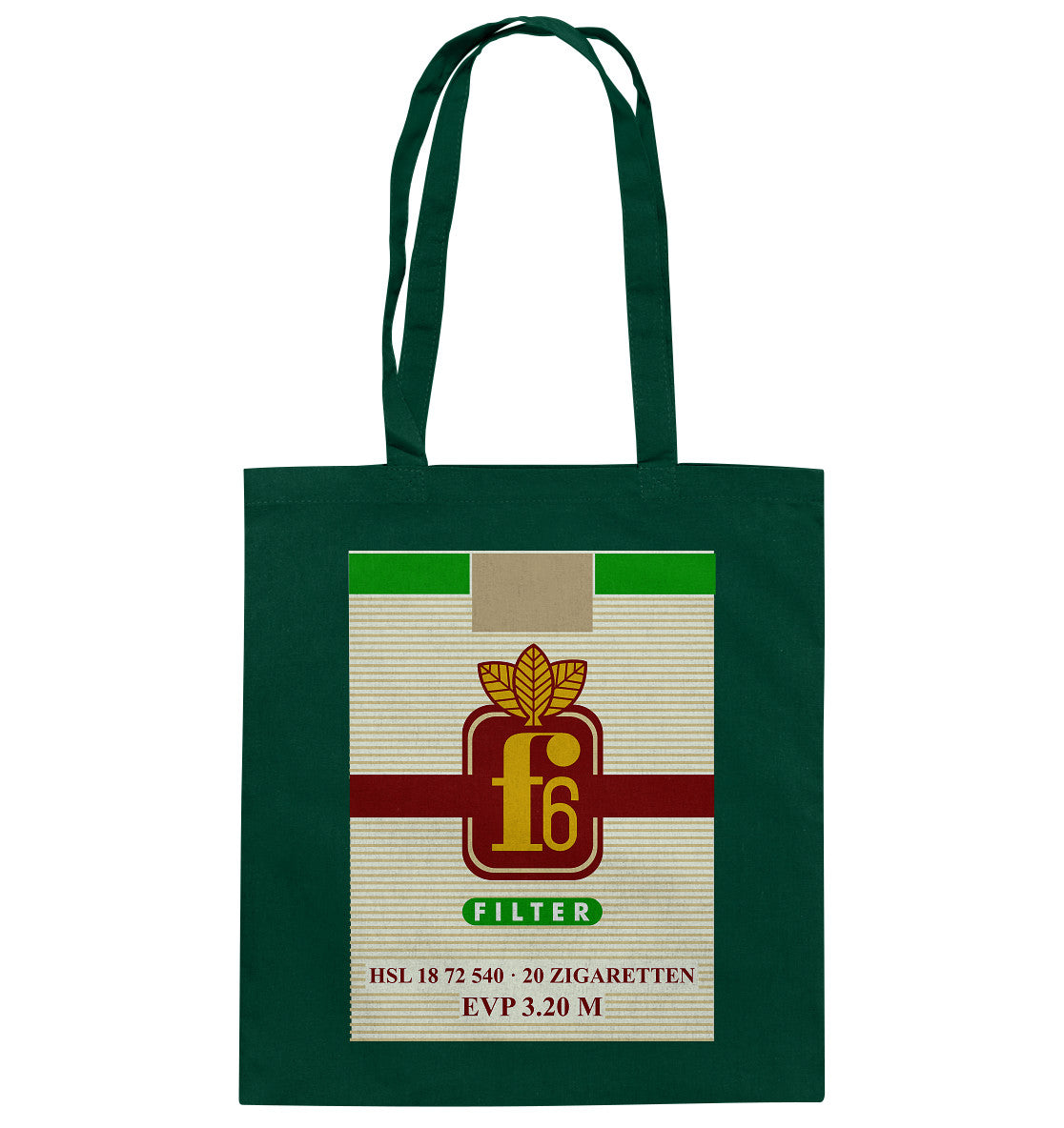 DDR Ostalgie Baumwolltasche • F6 FILTER ZIGARETTEN