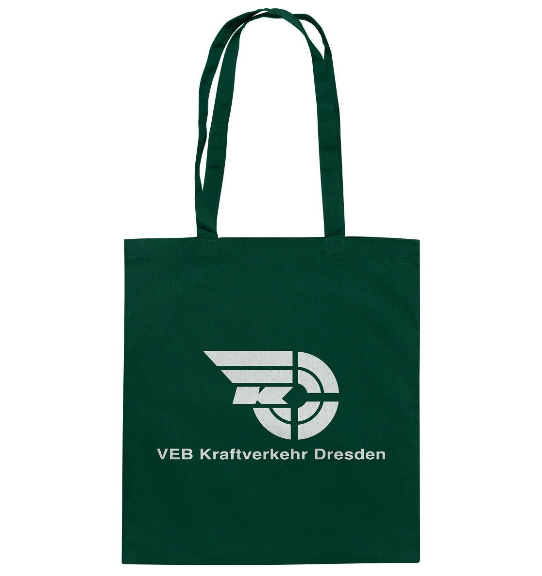 DDR Ostalgie Baumwolltasche •  VEB KRAFTVERKEHR DR