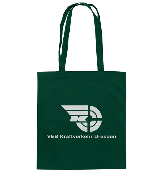 DDR Ostalgie Baumwolltasche •  VEB KRAFTVERKEHR DR