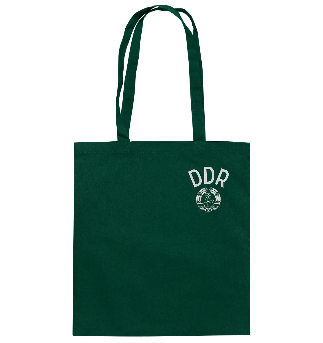 DDR Ostalgie Baumwolltasche • DDR SPORT TRIKOT - monochrom
