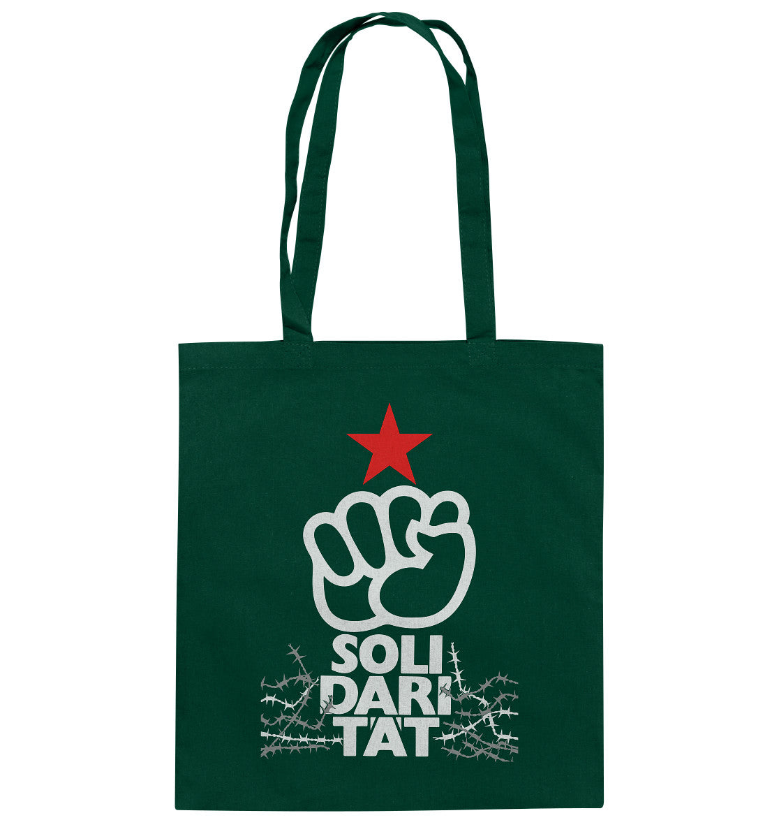 DDR Ostalgie Baumwolltasche • INTERNATIONALE SOLIDARITÄT