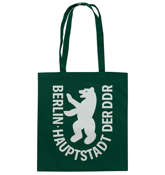 DDR Ostalgie Baumwolltasche • BERLIN - HAUPTSTADT DER DDR