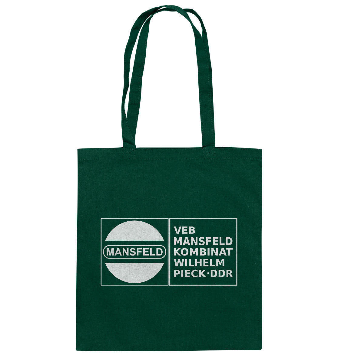 DDR Ostalgie Baumwolltasche • VEB MANSFELD KOMBINAT
