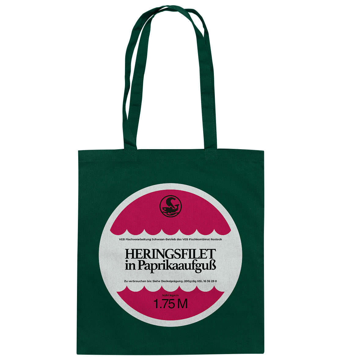 BAUMWOLLTASCHE • FISCHKOMBINAT ROSTOCK - HERINGSFILET