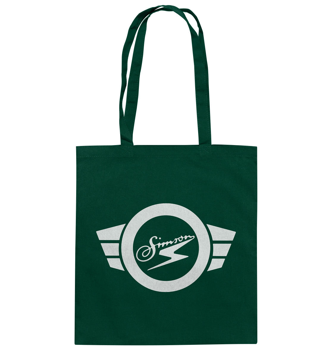 DDR Ostalgie Baumwolltasche • SIMSON-DUNKEL