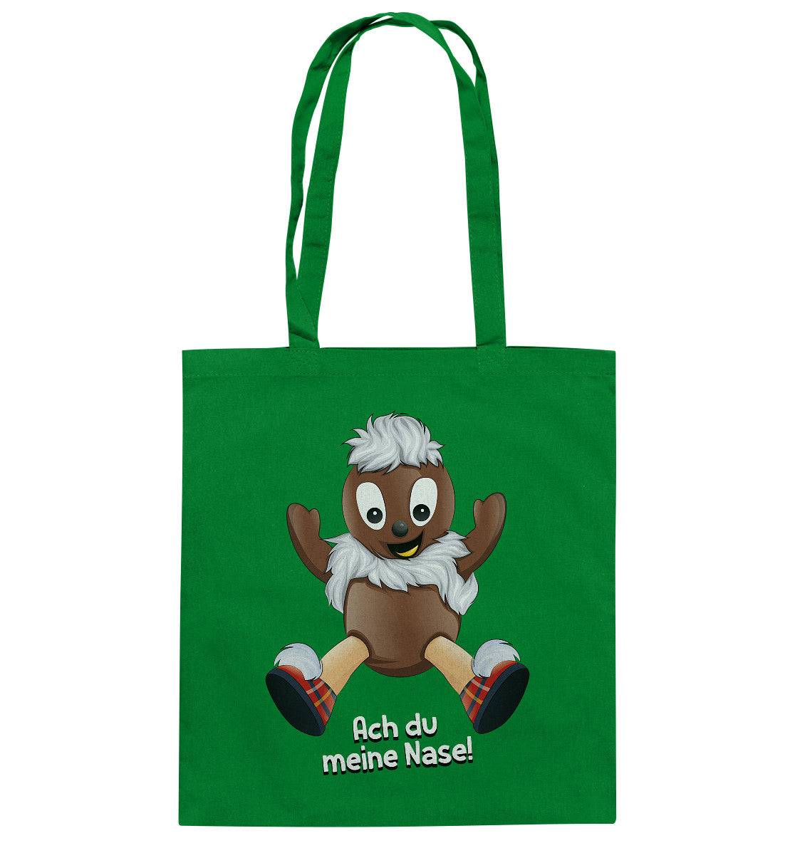 DDR Ostalgie Baumwolltasche • UNSER SANDMÄNNCHEN - PITTIPLATSCH - ACH DU MEINE NASE!