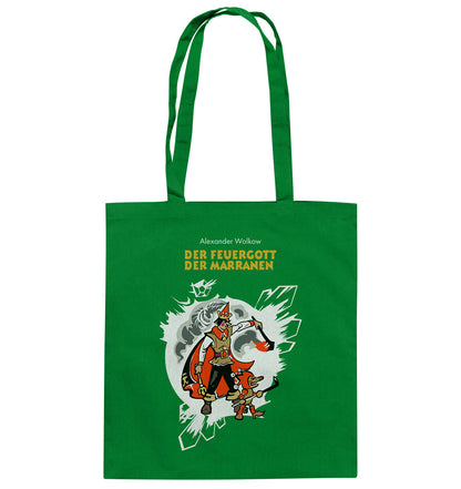 DDR Ostalgie Baumwolltasche • WOLKOW - DER FEUERGOTT DER MARRANEN