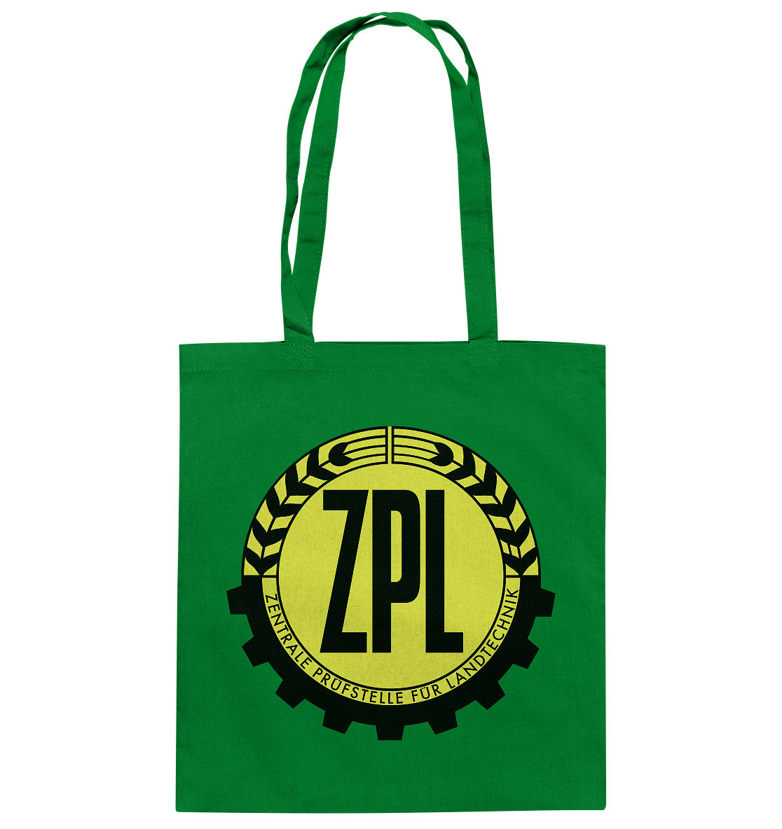 DDR Ostalgie Baumwolltasche • ZPL - ZENTRALE PRÜFSTELLE FÜR LANDTECHNIK