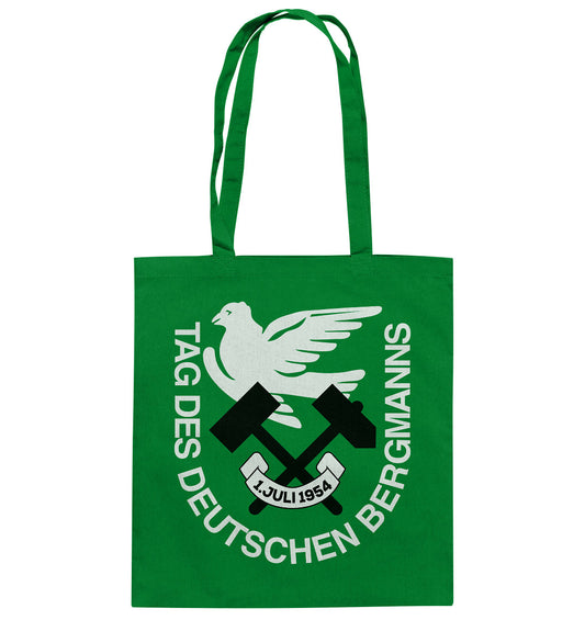 DDR Ostalgie Baumwolltasche • TAG DES DEUTSCHEN BERGMANNS